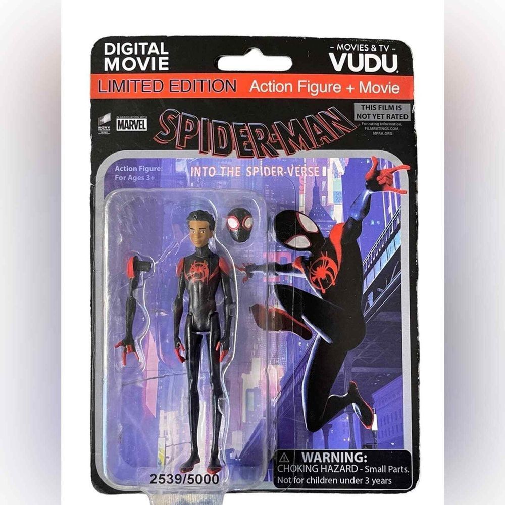 Marvel Spider-Man Into The Spider-Verse Limited Edition Action Figure - Vudu